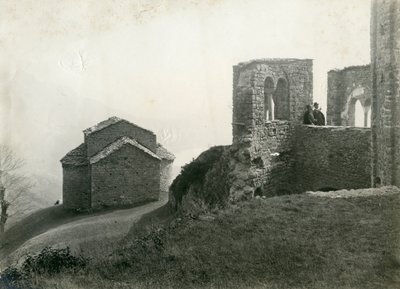 Abbey of San Pietro al Monte, Civate, Lombardy, Italy, photograph by Ugo Monneret de Villard, circa 1910 da Ugo Monneret de Villard