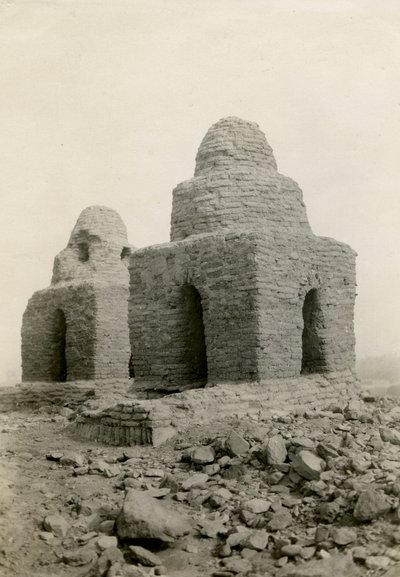 Tomba a cupola, Agargia, Sudan, fotografia di Ugo Monneret de Villard da Ugo Monneret de Villard