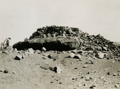 Rovine nella regione di Goz Regeb, Sudan, fotografia di Ugo Monneret de Villard, 1925 ca. da Ugo Monneret de Villard