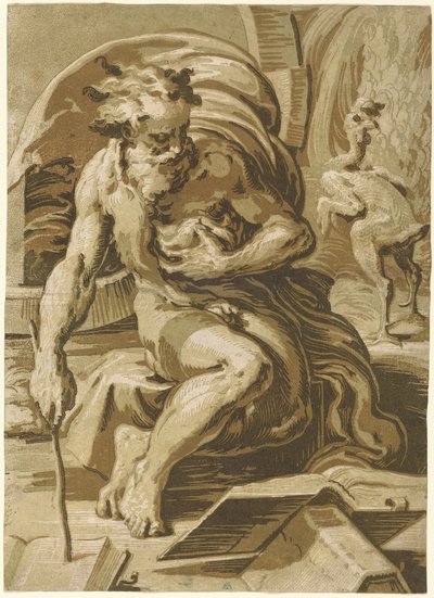 Diogene da Ugo da Carpi, after Parmigianino