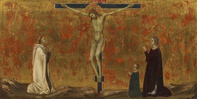 Cristo crocifisso con donatori da Ugolino di Nerio