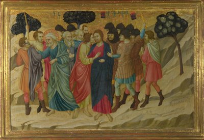 Il tradimento di Cristo dalla Basilica di Santa Croce, Firenze, c. 1324-1325 da Ugolino di Nerio