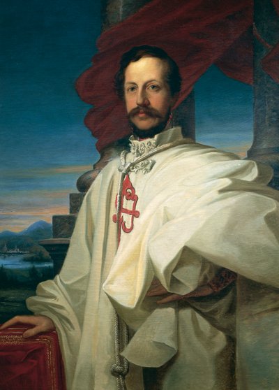 Ritratto di Carlo di Borbone-Parma da Ulisse Passani