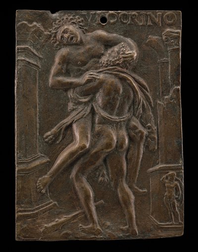 Ercole e Anteo, inizio XVI secolo da Ulocrino