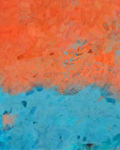 Blocco di colori astratto e vivace da Uma Gokhale