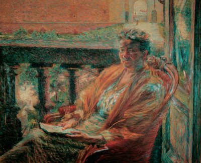 Ritratto della signora Meta Quarck da Umberto Boccioni