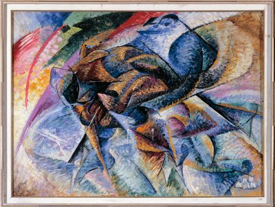Dinamismo di un ciclista da Umberto Boccioni