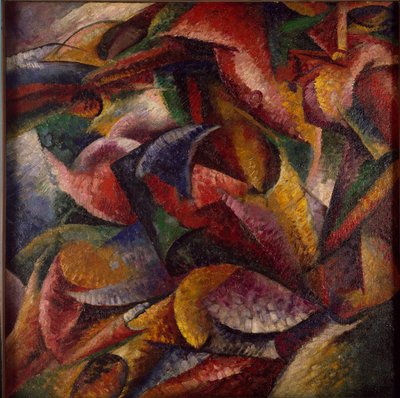 Futurismo: Dinamismo di un corpo umano da Umberto Boccioni