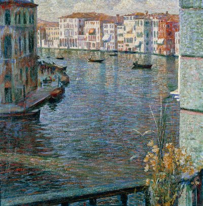 Canale Grande a Venezia da Umberto Boccioni