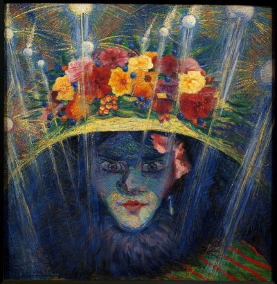 Idolo moderno da Umberto Boccioni