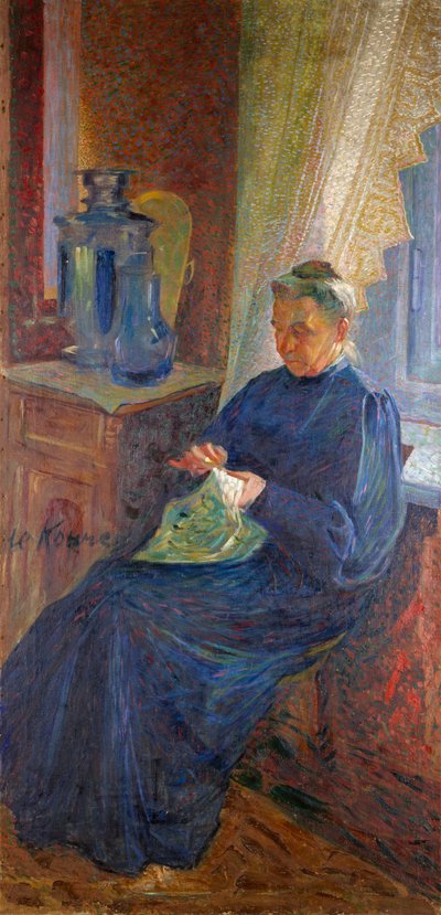 Ritratto di Madame Sophie Popoff da Umberto Boccioni