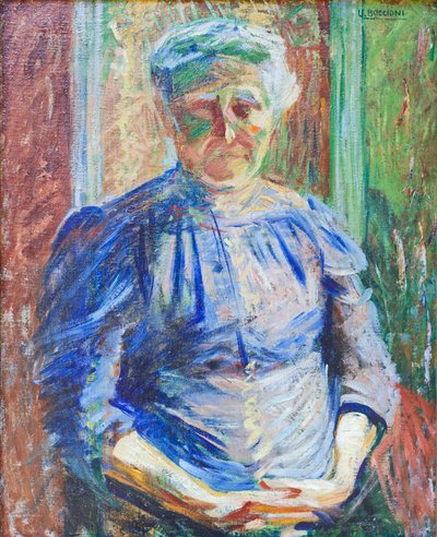 Ritratto della madre da Umberto Boccioni