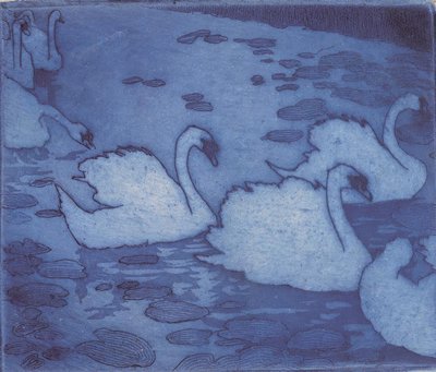 Cigni da Umberto Boccioni