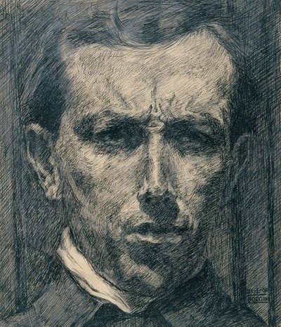 Autoritratto, 1910 da Umberto Boccioni