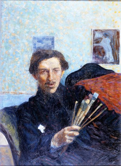 Autoritratto di Umberto Boccioni nel 1908. Pinacoteca di Brera, Milano da Umberto Boccioni