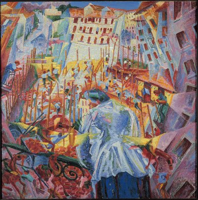 Visioni simultanee da Umberto Boccioni