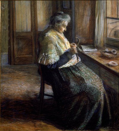 La madre. Ritratto di una donna anziana da Umberto Boccioni