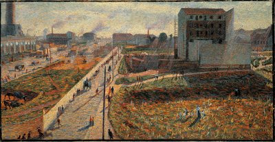 Le fabbriche di Porta Romana a Milano da Umberto Boccioni