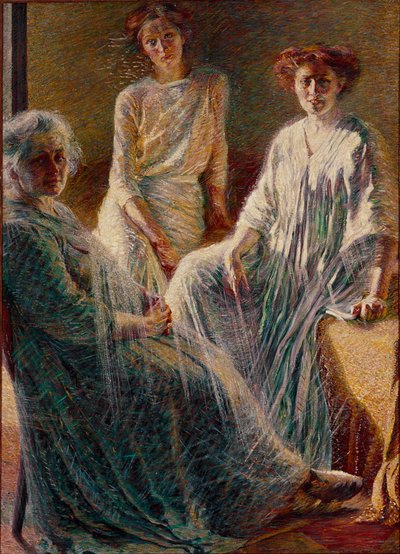 Tre donne. Dipinto di Umberto Boccioni da Umberto Boccioni