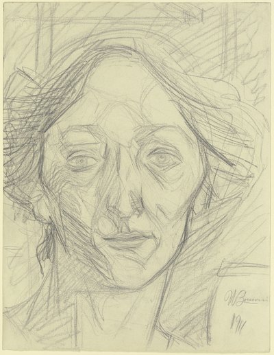 Testa di donna da Umberto Boccioni