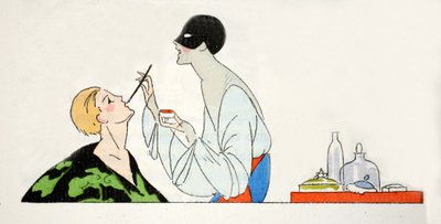 Preparativi per il ballo in maschera da Umberto Brunelleschi