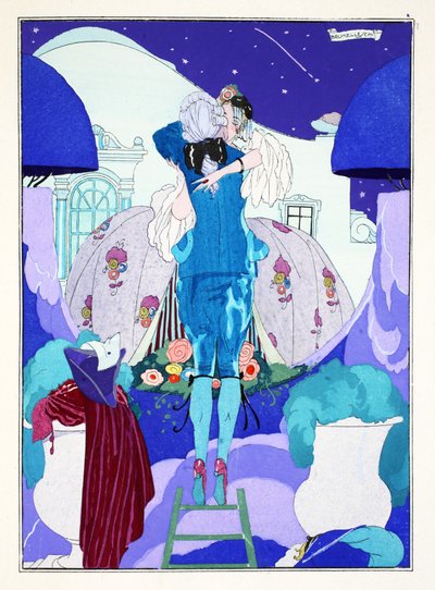 Il bacio sulla scala da Umberto Brunelleschi