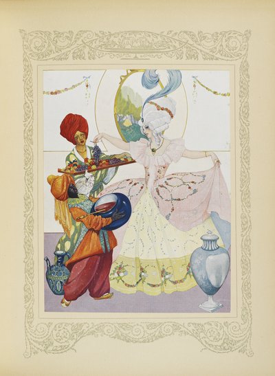 Abbiamo riempito bacini, servito frutta e vasetti di marmellata, illustrazione da 