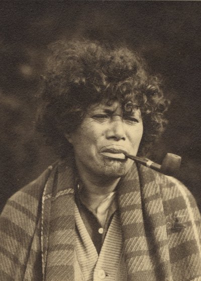 Studio del carattere Maori, c.1927 da Una Garlick