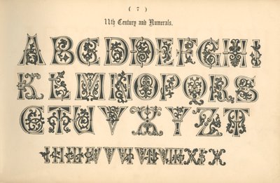 XI secolo e numeri, 1862 da Unbekannt