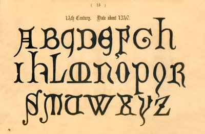 XIV secolo. Data circa 1340, 1862 da Unbekannt