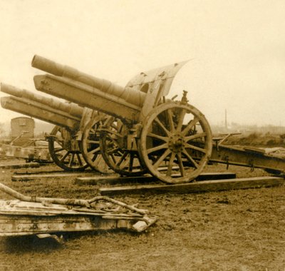 155 cannoni, c1914-c1918 da Unbekannt