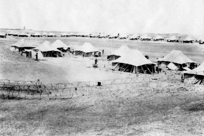 Campo del 15° battaglione RWR, Samarra, Mesopotamia, 1918 da Unbekannt