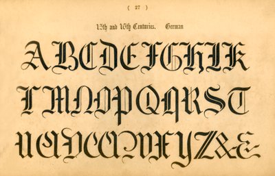 XV e XVI secolo. Tedesco, 1862 da Unbekannt