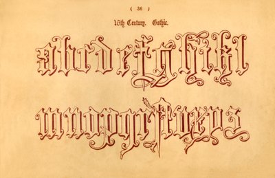 XVI secolo. Gotico da Unbekannt