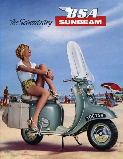 Brochure del Motorino BSA Sunbeam del 1964 da Unbekannt