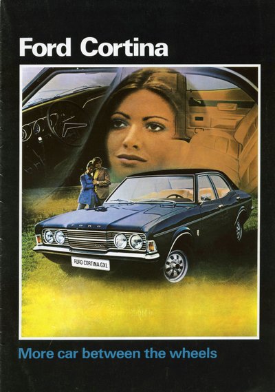Copertina della Brochure di Vendita della Ford Cortina Mk3 del 1972 da Unbekannt