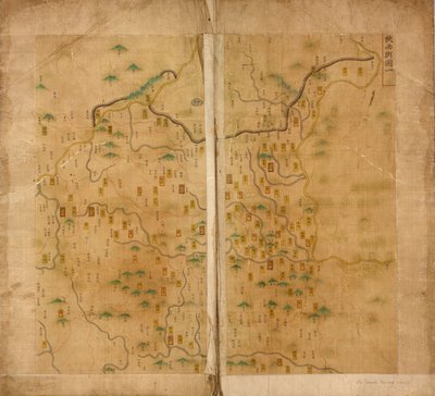 Prima mappa di Shaanxi da Unbekannt