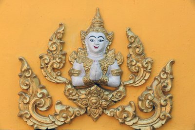 Wat Si Muang (Simuong) tempio buddista. Dea buddista da Unbekannt