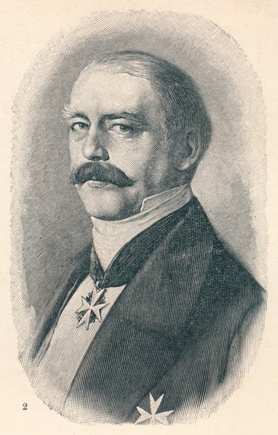2 - Otto Van Bismarck in quattro fasi della sua carriera, 1907 da Unbekannt