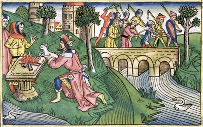 2 Re 16:9-16: il popolo di Damasco viene catturato da Unbekannt