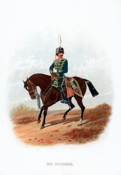 3° Ussari, 1889 da Unbekannt