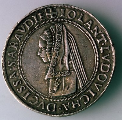 4-Testone. Ducato di Savoia, Italia, Retro: Iolanta Ludovica, Duchessa di Savoia, 1497-1504 da Unbekannt