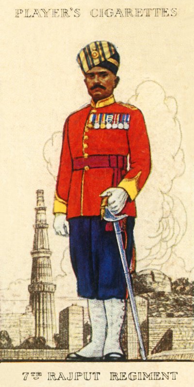 7° Reggimento Rajput da Unbekannt