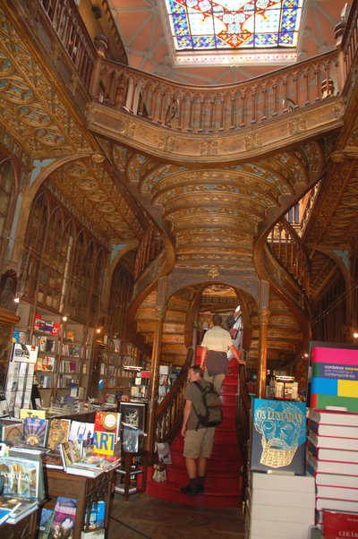 La libreria più bella di Porto, Portogallo, molto famosa, luglio 2009 da Unbekannt