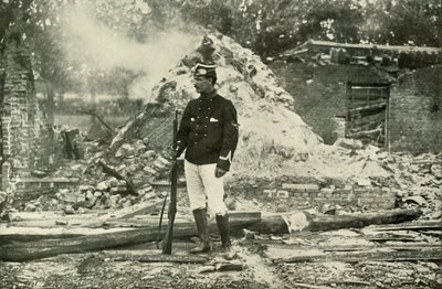 Un avamposto belga, 1919 da Unbekannt