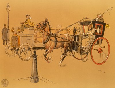 Un camion Berliet, 1906 da Unbekannt