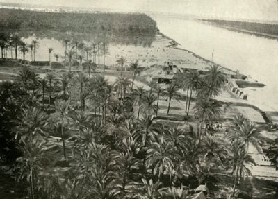 Una posizione britannica sul fiume Tigri, 1919 da Unbekannt