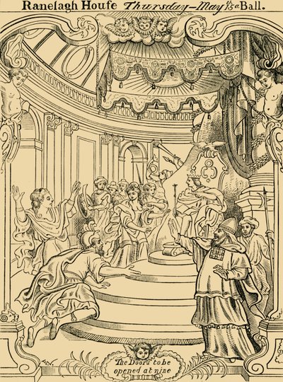 Un invito a Ranelagh, c1876 da Unbekannt