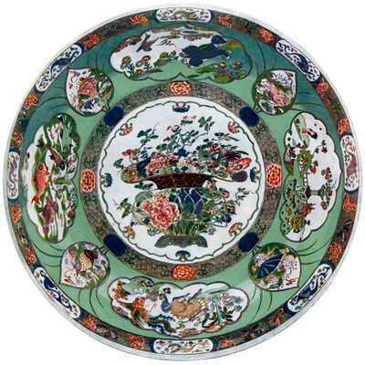 Piatto di porcellana cinese del periodo Kang-he, XVII secolo, 1903 da Unbekannt