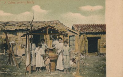 Una famiglia di campagna cubana da Unbekannt